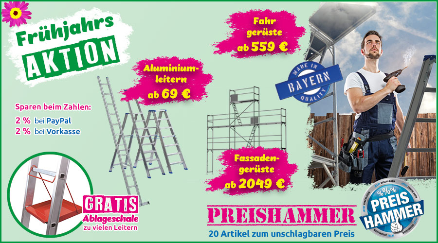 Frühjahrs-Aktion